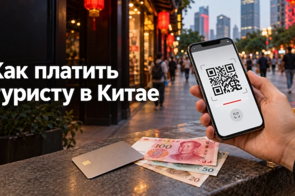Деньги в Китае: как платить туристу в 2026 году